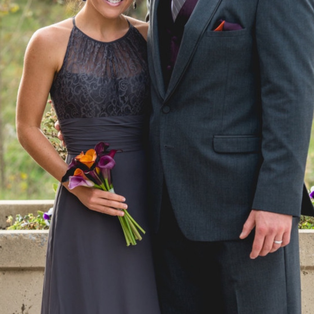 Slate Grey Formal Dress - US Size 0/2